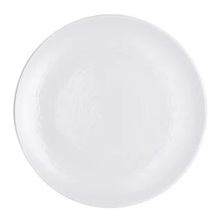 Plato pan swirl blanco 16 cm porcelana Noritake