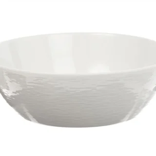 Ensaladera Swirl blanco 26 cm porcelana Noritake