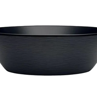 Ensaladera Swirl negro 26 cm porcelana Noritake