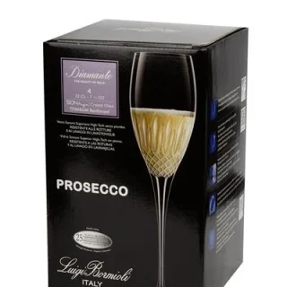 Copa Champagne diamante cristalino 220 ml Luigi Bormioli