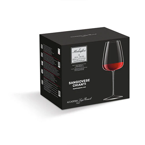 Copa vino blanco meravigliosi cristalino 450 ml Luigi Bormioli - Imagen 3