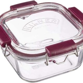 Contenedor de vidrio cuadrado 750 ml Kilner