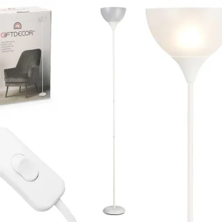 Lampara de Pié Blanca 185cm