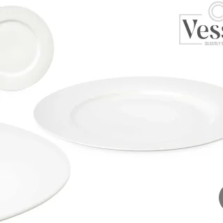 Plato Llano Porcelana 27cm