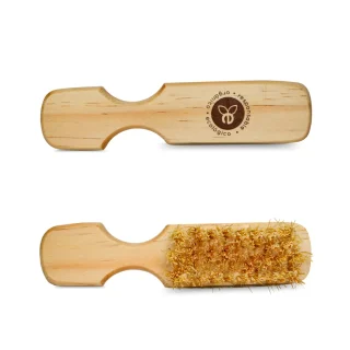 Cepillo Artesanal para Cabello de Henequen Chico