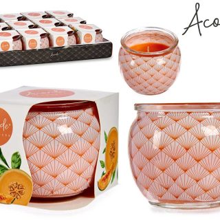 Vela perfumada Tarro Cristal Melón 20h