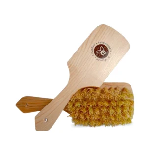 Cepillo Artesanal para Cabello de Henequen Grande