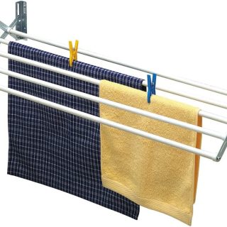 Tendedero para ropa de pared 36 cm., 5m. Rayen