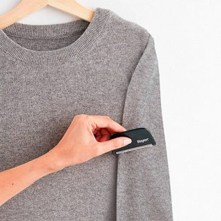 Removedor de pelusa multifuncional gris Rayen