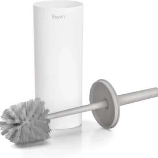 Cepillo para baño con base blanco 9x37cm Rayen