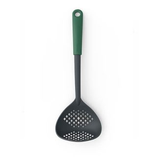 Cucharón ranurado nylon negro/verde Brabantia