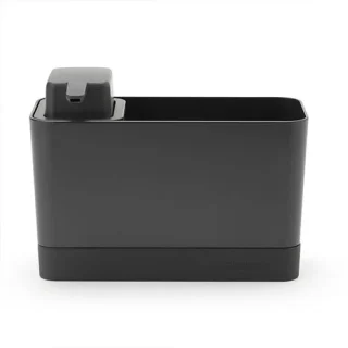 Organizador con dispensador plástico gris Brabantia