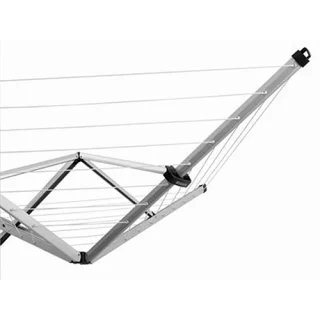 Tendedero Hangon Plegable 24m | Color Blanco | Alas Ajustables | Brabantia