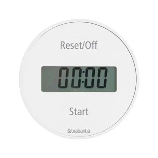 Temporizador digital blanco Brabantia