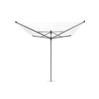 Tendedero rotatorio acero color plata 60 m Brabantia