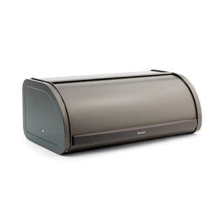 Panera roll top acero inoxidable plata 45 x 26 cm Brabantia desc