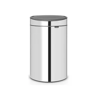 Bote de basura touch bin cromado 40 L Brabantia