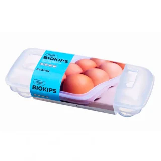Contenedor para huevo con tapa plástico Komax