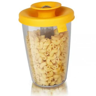 Dispensador con tapa silicón naranja 600 ml Vacuvin