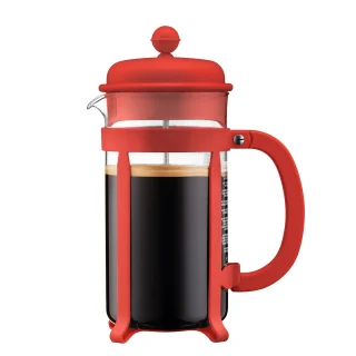 Cafetera 8 tazas francesa java 1 L roja Bodum