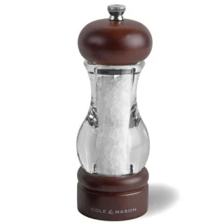 Molino Sal acrílico/madera 16.5cm Cole/Mason