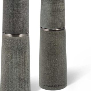 Set molinos Marlow Haya gris 18.5cm Cole & Mason