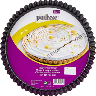 Molde para tartas acero inoxidable 24 cm Patisse