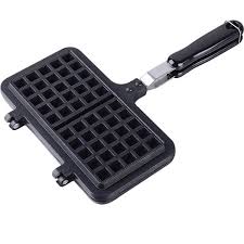 Waflera doble antihaderente aluminio 22*12cm Patisse