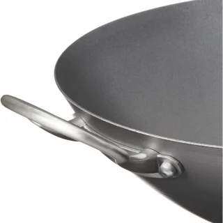 Wok acero aluminizado con mango 36 cm Nordicware