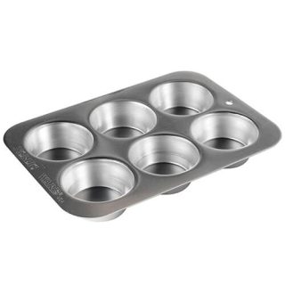 Molde para 6 muffins aluminio natural Nordicware