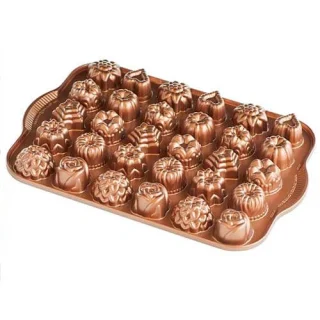 Molde de aluminio 30 espacios 590 ml Nordicware