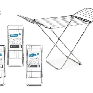 Tendedero Aluminio 20m Mango Plástico surt 3 col