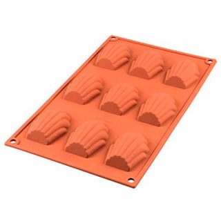 Molde para mini magdalenas silicón 7 x 5 x 2 cm Silikomart