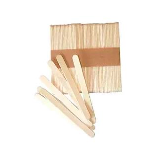 Juego de 100 palitos de madera para paleta 11 cm Silikomart