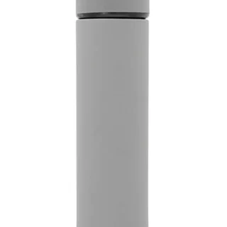 Termo con tapa 450 ml acero inoxidable gris Linnar