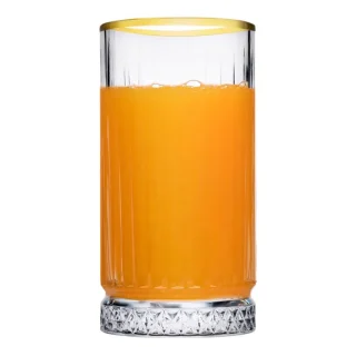 Vaso cooler elysia filo dorado 445 ml Pasabahce