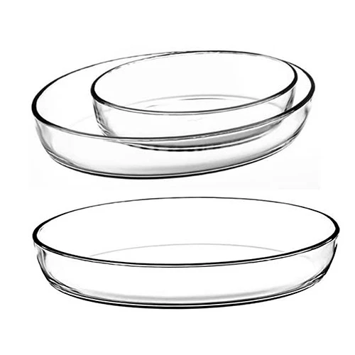 Juego de 3 refractarios vidrio 1.5L, 2.3L., 3L. Pasabahce - Imagen 2