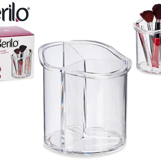 Organizador de Maquillaje Redondo Alto 3 Huecos