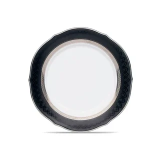 Plato acento vajilla Austin platinum Noritake