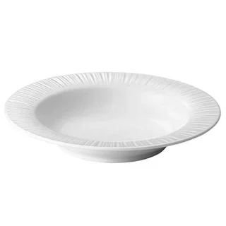 Plato sopa Conifere blanco porcelana 23 cm Noritake