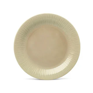 Plato carne conifere taupe 24 cm Noritake