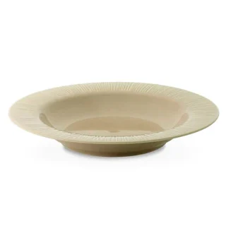 Plato sopa Conifere Taupe porcelana 23 cm Noritake