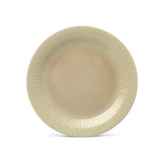 Plato pan Conifere Taupe porcelana 17 cm Noritake