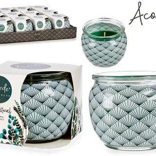 Vela perfumada Tarro Cristal Musgo 20h