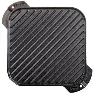 Parrilla tipo plancha de hierro fundido reversible 26 cm Lodge