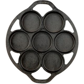 Molde para 7 mini panques hierro fundido Lodge