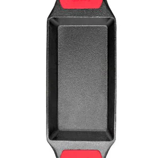 Molde para pan hierro fundido rectangular negro 22 x 12 cm Lodge