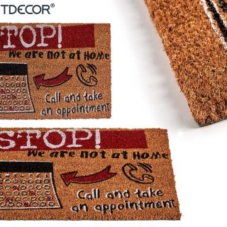 Felpudo Fibra Coco STOP 40x60cm