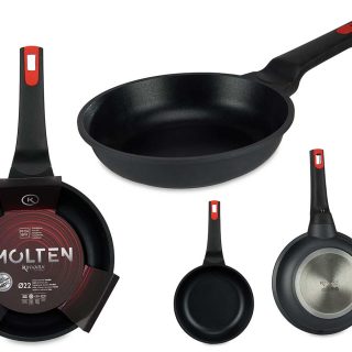 Sartén 22cm Aluminio Fundido Full Induction Molten