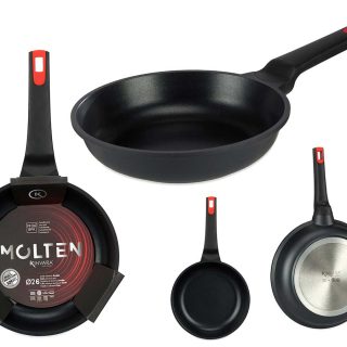 Sartén 26cm Aluminio Fundido Full Induction Molten